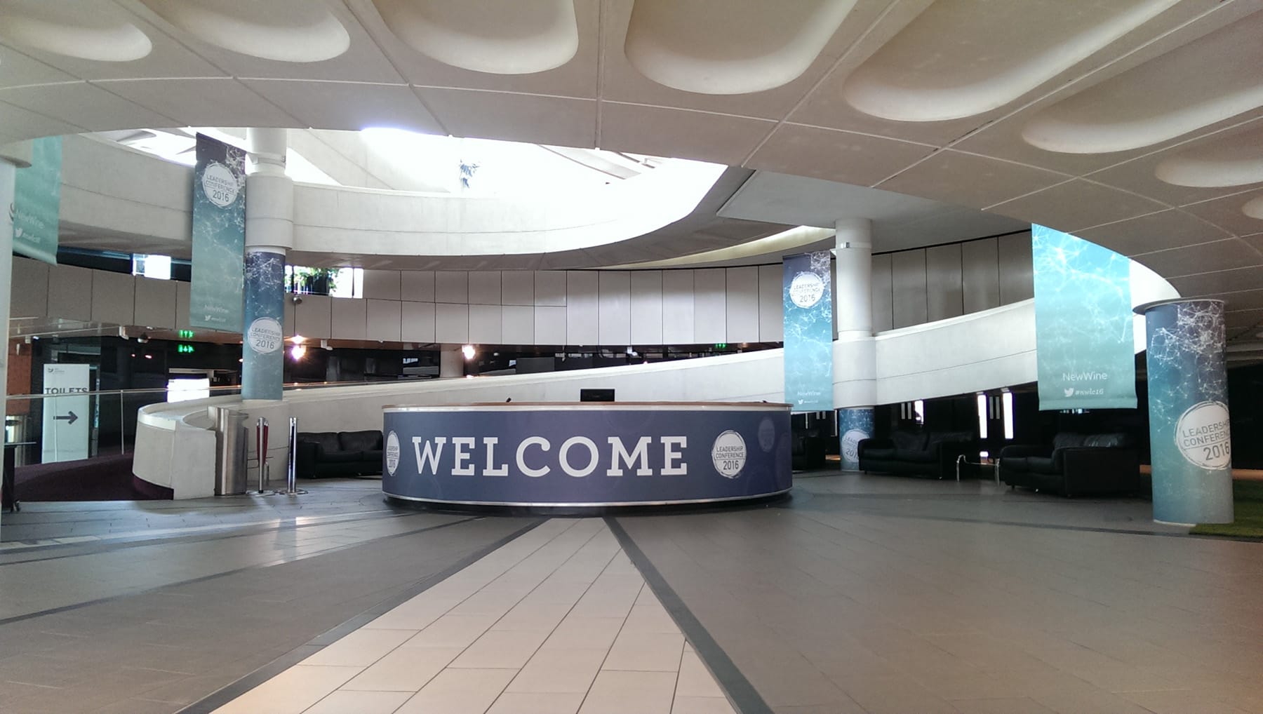 Event Control Centre Example Signs Conference & Events Signs - De-Signs Harrogate